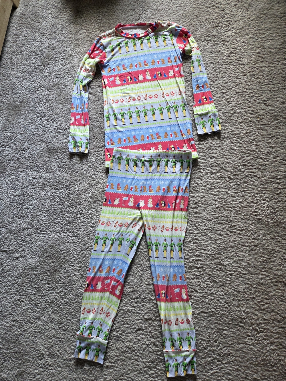 Bums & Roses ELF Pajamas